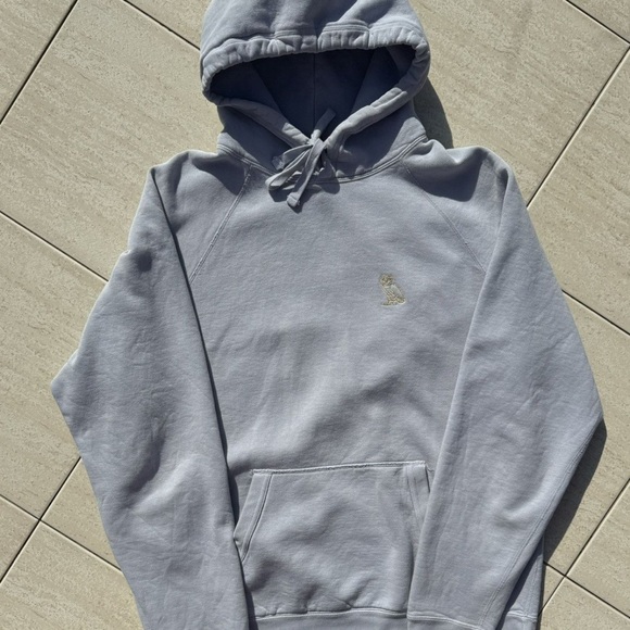 Light Gray Hoodie Sweater - Picture 3 of 8